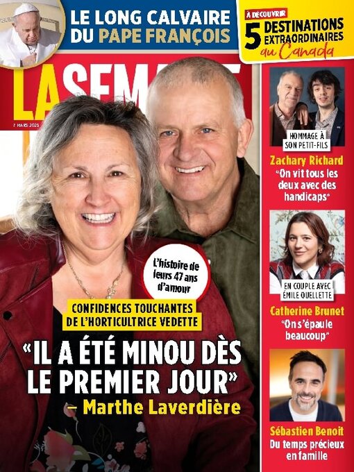 Title details for La Semaine by TVA Publications Inc. - Available